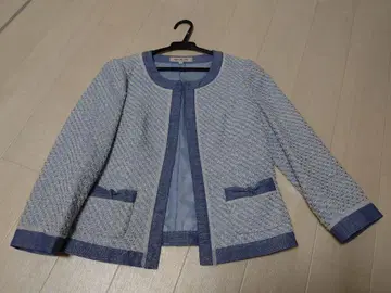노카라 자켓 블루 계열