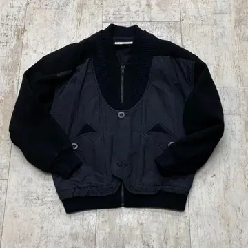 라이카 블랙피아 black pia 자켓 블루종 M 레트로