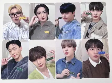 ATEEZ WILL fromm 트레이딩 카드 8장 컴플리트