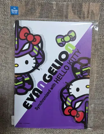 에반게리온 & 산리오 콜라보 A5 사이즈 캐릭터 클리어 케이스 초호기