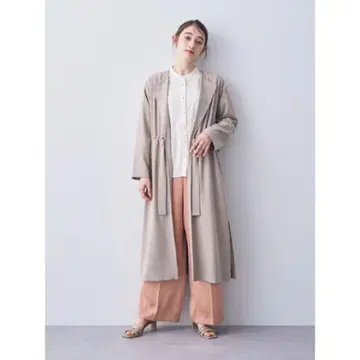 예카 베카 이소재 MIX 가운 코트