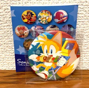 소닉 더 헤지혹 SONIC PICT 캔뱃지 컬렉션 D