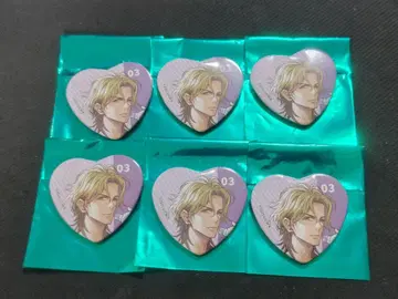 BROTHERS CONFLICT 스이파라 요 하트 캔뱃지 6개