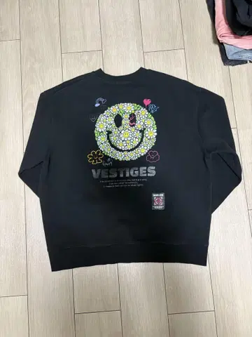 BARON 블랙 맨투맨 트레이닝복