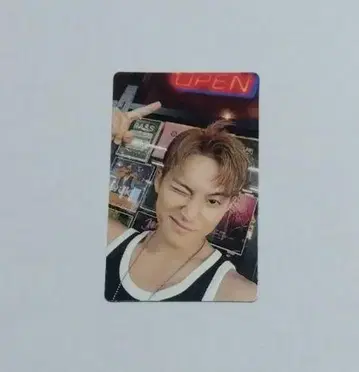 CxM HYPE VIBES 민규 트레이딩 카드 1장