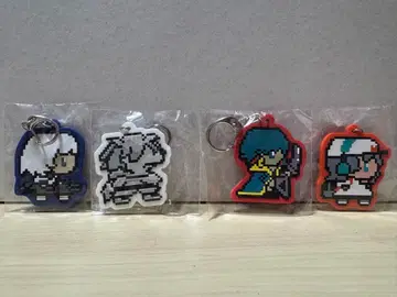 계속 한밤중이면 좋을 텐데. 러버 키링 7종