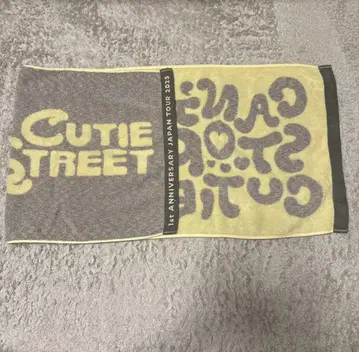 CUTIE STREET JAPANTOUR 2025 오로라 자카드 타월