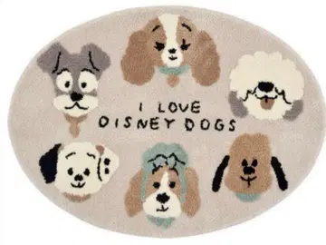 디즈니 캐릭터 매트 I LOVE DISNEY DOGS