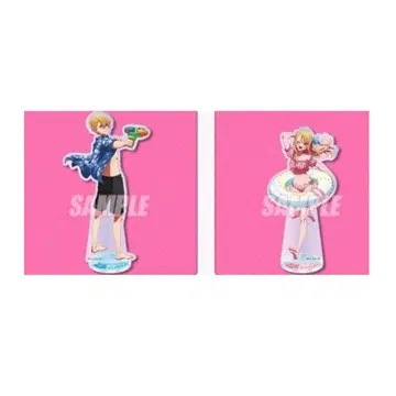 최애의 아이 아쿠아 루비 아크릴 스탠드 반짝반짝 썸머 복권 A상
