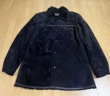 [ 랭글러 ] wrangler wrangecoat 보아 안감 자켓 블랙