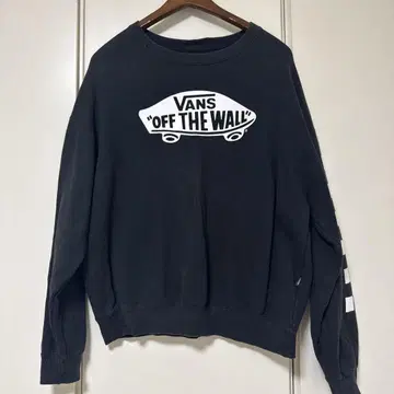 Vans OFF THE WALL 블랙 맨투맨 M 사이즈