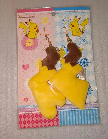 포켓몬 페어 피카츄 꼬리 스트랩 페어 피카츄