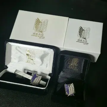 진격의 거인 넥타이핀 조사병단 조사병단 문장 핀즈