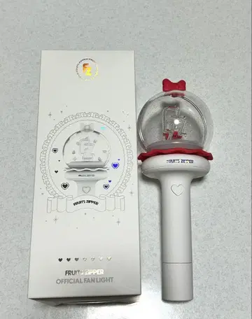 FRUITS ZIPPER 응원봉 츠키아시 아마네 커스텀 부품 포함