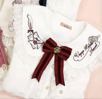 Amavel 에어메일 시리즈 블라우스 보르도