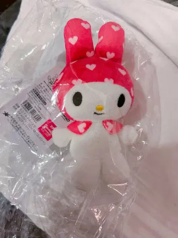 마이멜로디 쿠로미 마스코트 컬렉션 마스코트 홀더 하트