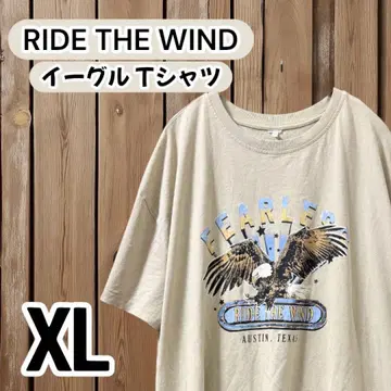 FEARLESS 이글 RIDE THE WIND 티셔츠 구제 스타일