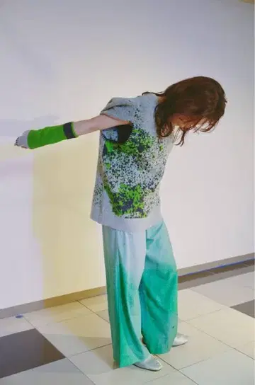 pamm 양문학 니트 암워머