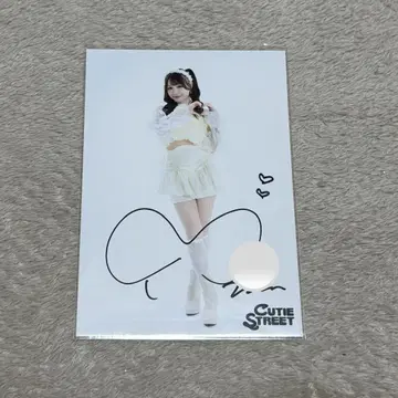 CUTIE STREET 큐스트 후루사와 리사 토크포트 사인