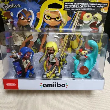 스플래툰 amiibo 피규어 세트