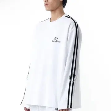 OY 화이트 트레이닝복