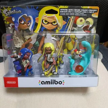 Splatoon 3 amiibo 트리플 세트 닌텐도 스프라툰 새상품