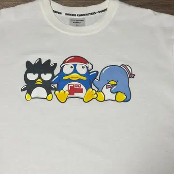 산리오 캐릭터즈 x 돈펭 콜라보 T셔츠 배드마츠마루 턱시도샘