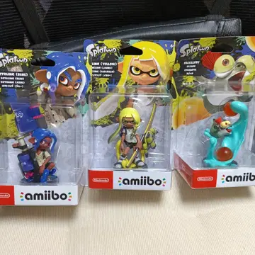 Nintendo amiibo Splatoon 트리플 세트 미개봉 새상품