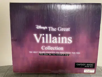 캡틴 후크 한정 300체 그레이트 빌런즈 컬렉션 디즈니