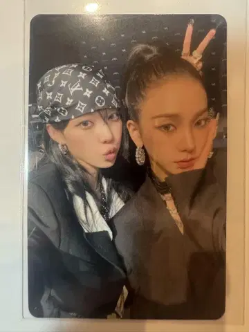 aespa A상 CD 유닛 트레이딩 카드 카리나 윈터