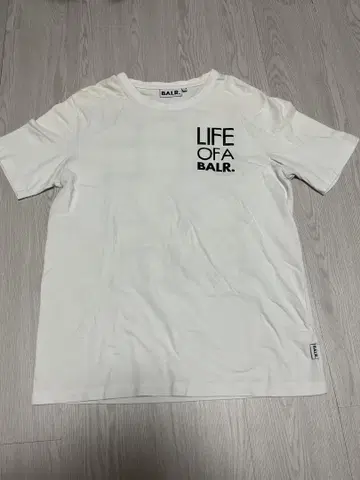 BALR. 화이트 T셔츠 M 사이즈