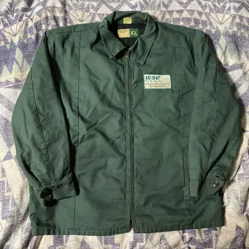 Wear Guard 다크 그린 충전솜 워크 자켓 XL