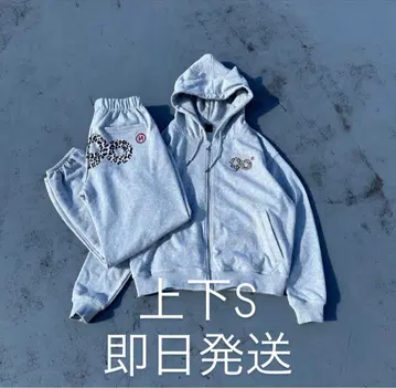 9090girl 90 Logo Cat Ear Zip Hoodie
