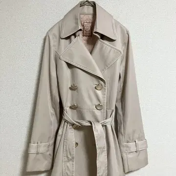 SUZUTAN 트렌치코트 아이보리 9 사이즈 가을 상품 겨울 상품
