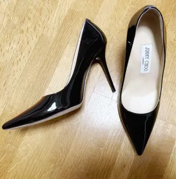 36.5/23.5cm 에나멜 펌프스 JIMMY CHOO 하이힐