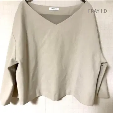 프레이 아이디 FRAY I.D 티셔츠 트레이닝복 F 베이지
