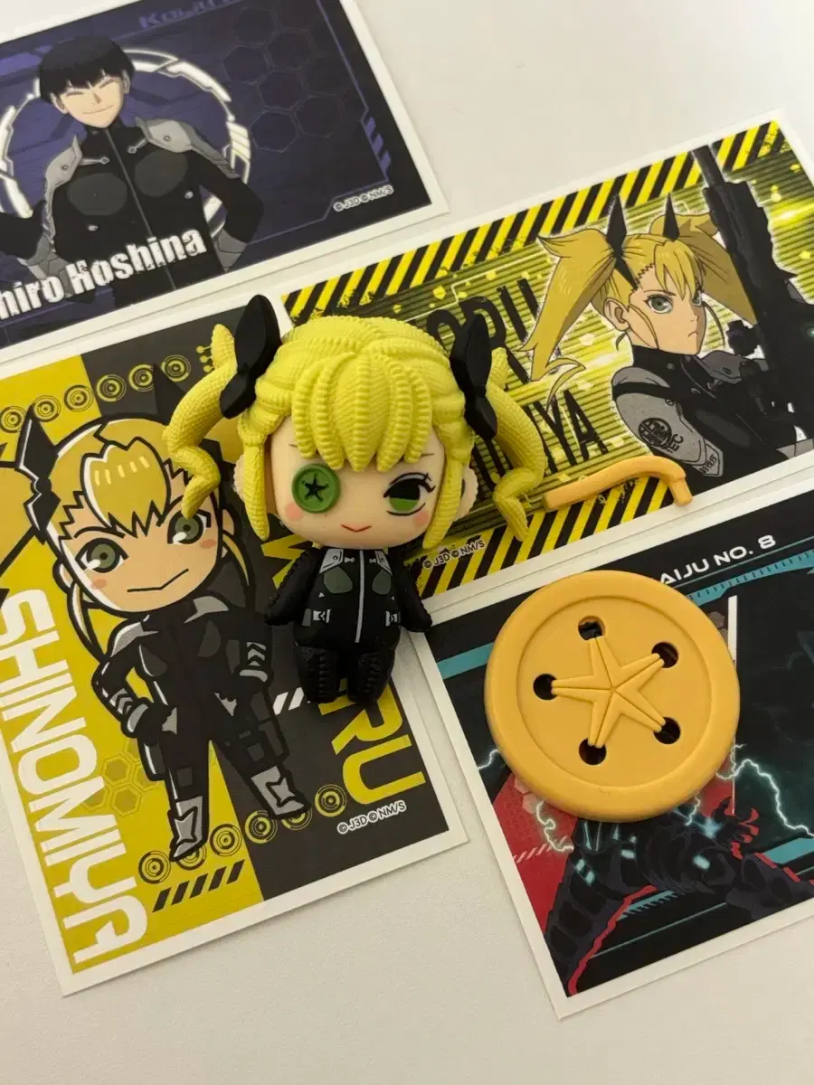 Kaiju No.8 Nuikage Gacha Sticker Shinomiya Kikoru wts