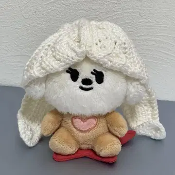 뿔바투 밤굿 봄규 토끼 귀 니트 모자