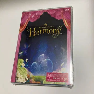 Mrs. GREEN APPLE Harmony Blu-ray 새상품