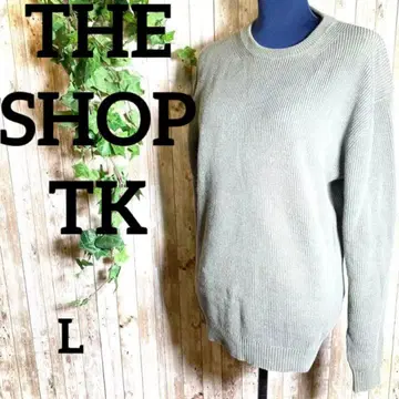 [ THESHOPTK ] 더 샵 티케이 니트 L 크루넥 새상품급