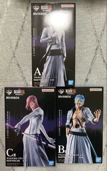 BLEACH 제일복권 피규어 우르키오라 그리무조 엘자엘아폴로