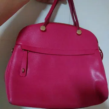 FURLA 핑크 핸드백 파이퍼