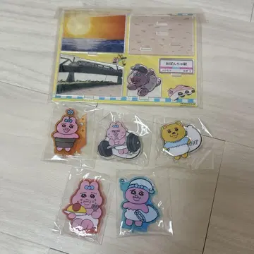 빤쮸토끼 아크릴 스탠드 묶음 판매 6점