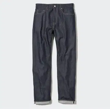 미사용급 ] UNIQLO 셀비지 레귤러핏 스트레이트 청바지