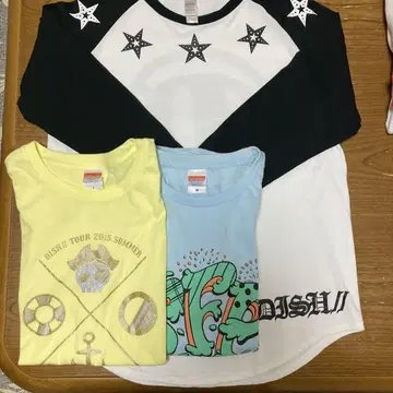 DISH 라이브 굿즈 T셔츠