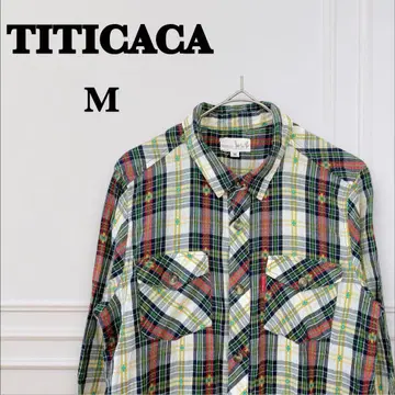 [ 티티카카 TITICACA ] 셔츠 원피스 인도산 면 100% 롱 기장