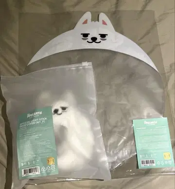 TXT 풀 패드 수빈 응원봉 커버 부채 커버 세트
