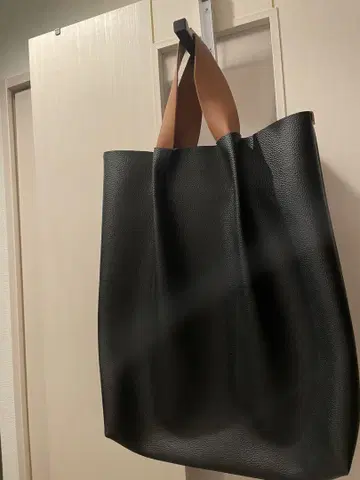 [ Maison club ] PU 가죽 토트백