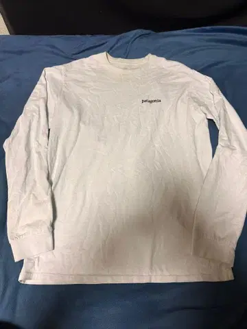 patagonia 긴팔 T셔츠 S 화이트