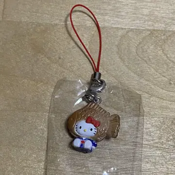 [레어] 산리오 헬로키티 스트랩 꼬리 물고기 키티 2007